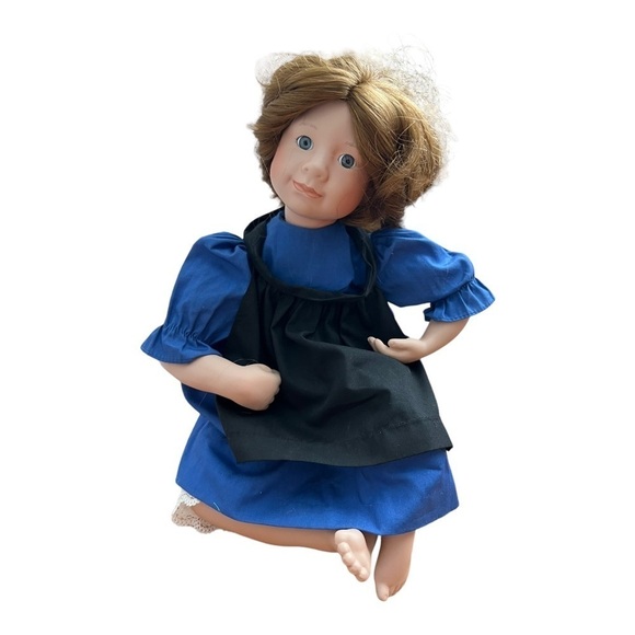 Amish Blessing Rebecca Porcelain Doll By Julie Good-Kruger‎ 10” Vtg 1990 - Picture 1 of 8